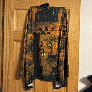 Open front Halloween Cardigan